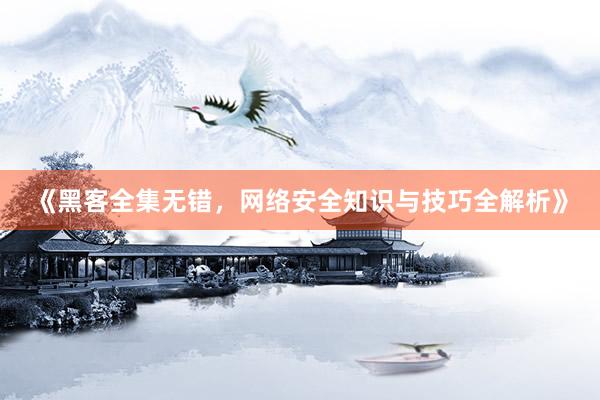 《黑客全集无错，网络安全知识与技巧全解析》